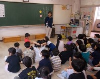 学年集会の様子