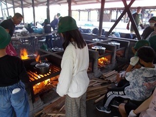 グリーン牧場　カレー作り