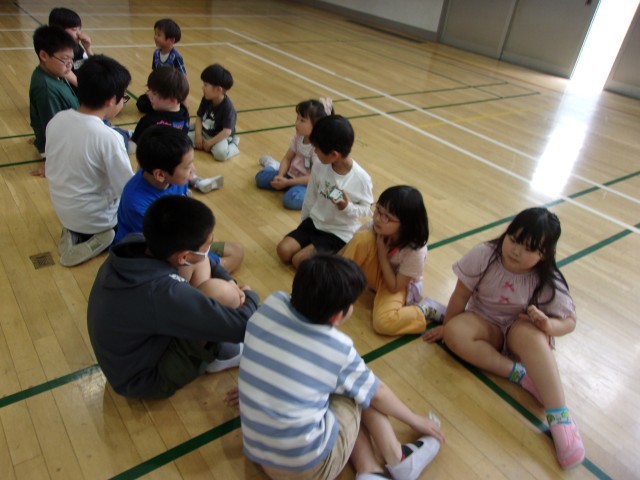 ６年生との顔合わせ