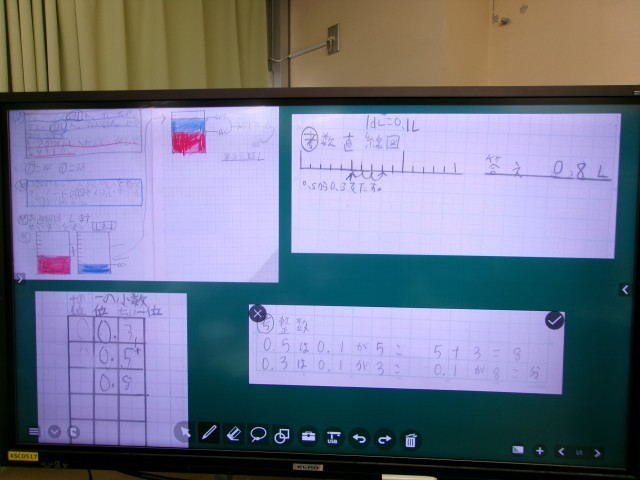 子どもたちの考え