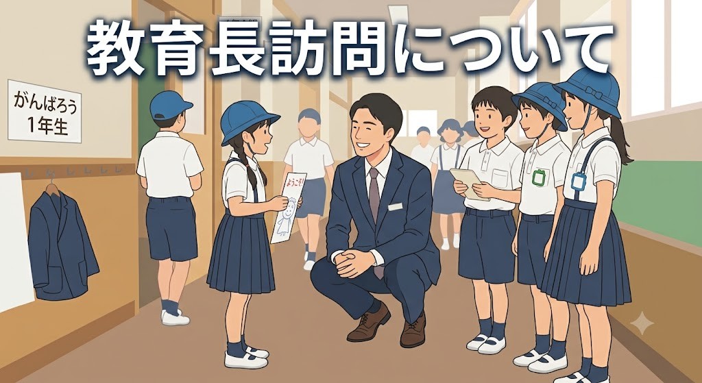 6月11日（木）に板橋区教育委員会教育長が本校を訪問しました。  学校訪問の様子はこちらから区のホームページでご確認いただけます。