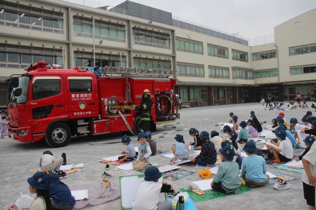 消防車ってかっこいい！
