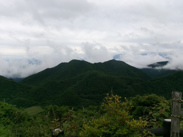 榛名山　頂上からの景色
