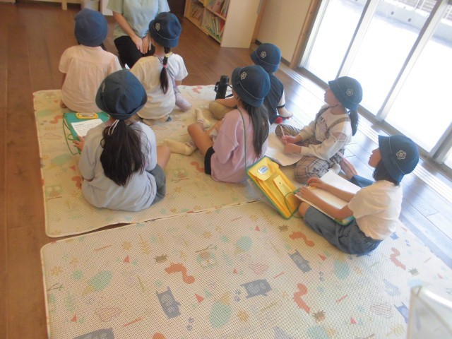 大山西町保育園の様子