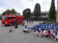 4月24日木曜日　消防写生会