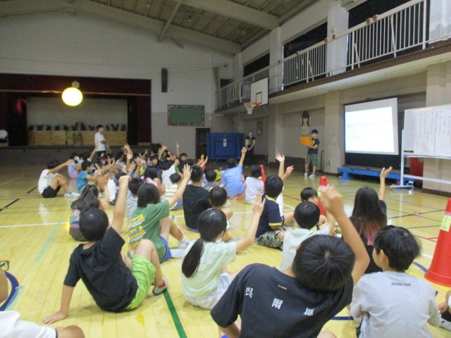 お月見クイズ大会