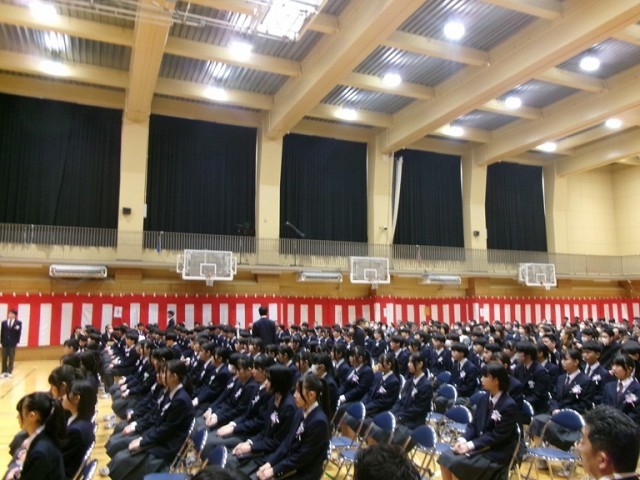 卒業生の様子