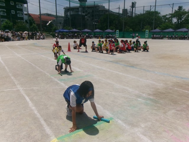 学級対抗リレー１