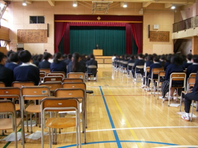 新入生代表より、お礼の挨拶