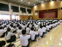 始業式　校長先生のお話